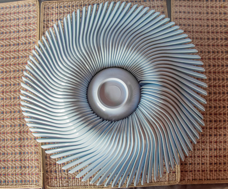 Spoons are beautifully arranged orderly の写真素材