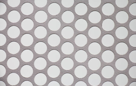 White metal net circle textureの写真素材
