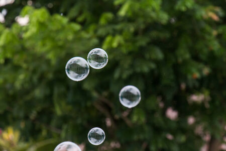Beautiful soap bubble abstract backgrounds