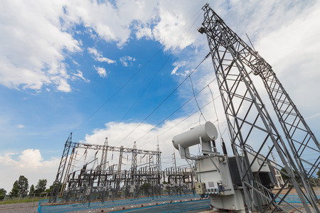 Power transformer in sub station 115 kv/22 kv