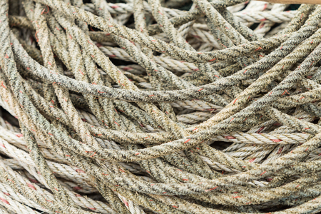 Fisherman rope, rope use in the sea.