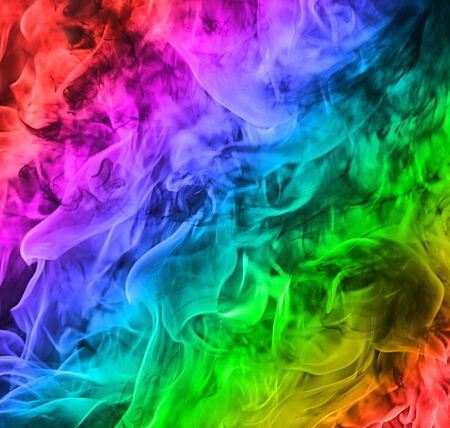 Colorful flames background.の写真素材