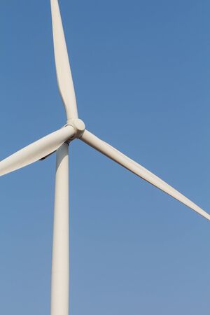 Wind mills,The device change wind to electrical energy.の写真素材