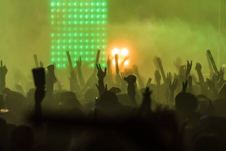 Many people is fun in the party .の写真素材