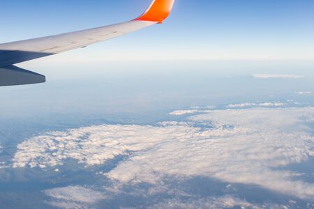 Window view point from the air plane.の写真素材