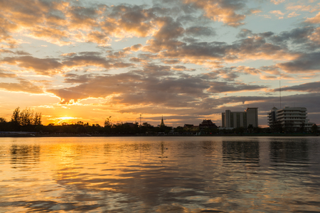 Beautiful sunsetの写真素材