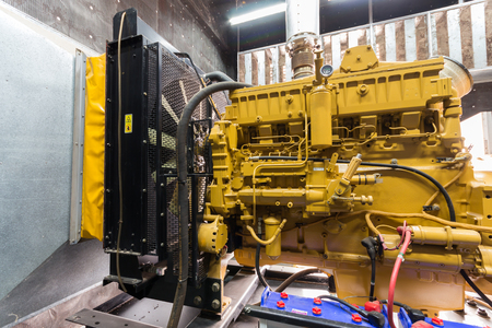 Diesel generator for backup electric system.の写真素材