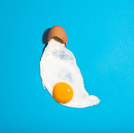Broken egg doneの写真素材