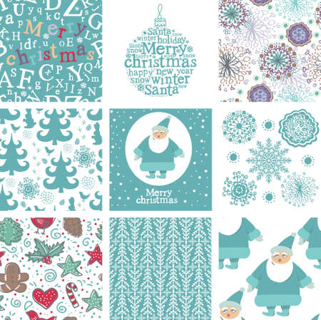 Happy new year setのイラスト素材