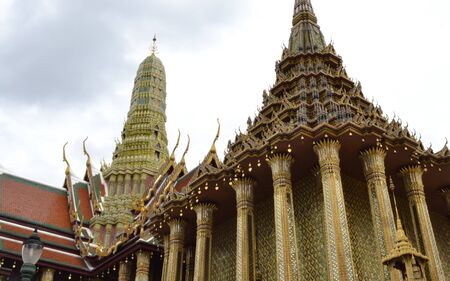 Wat Phra Keaw, Thailand 2018の写真素材
