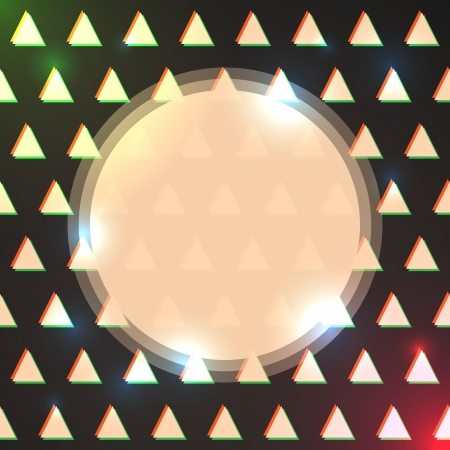 Cover with trianglesのイラスト素材