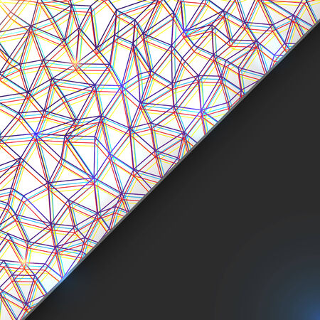 Abstract geometric cardのイラスト素材