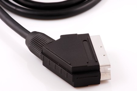 Computer network cablesの写真素材