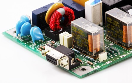 Image of computer hardware & componentsの写真素材