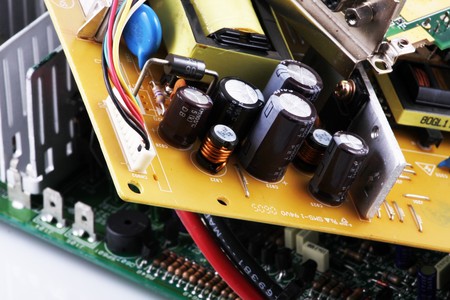 Image of computer hardware & componentsの写真素材