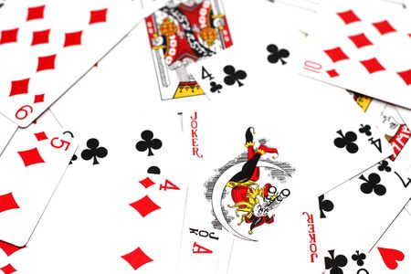 playing cardsのeditorial素材
