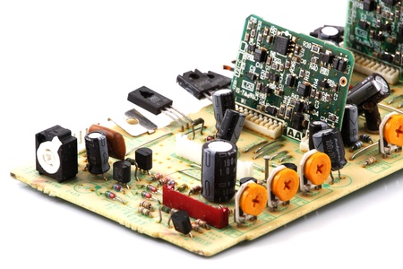 Image of computer hardware & componentsの写真素材