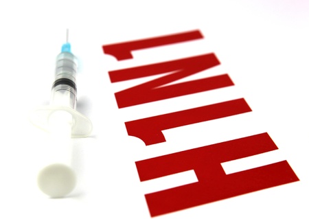 Images of the H1N1 Influenza Virusの写真素材