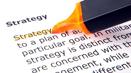 Strategyの写真素材