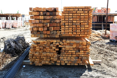 Construction siteのeditorial素材