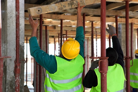 Construction siteのeditorial素材