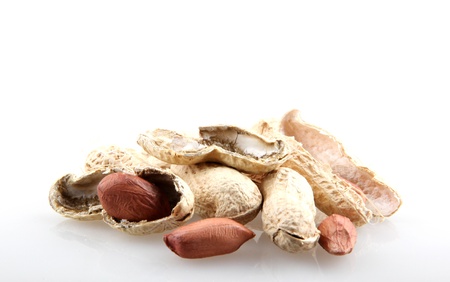 Peanuts in the shell.