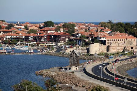 Old Nessebar city, Bulgaria のeditorial素材