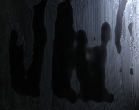 empty blackboard.の写真素材