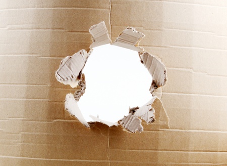 corrugated cardboardの写真素材