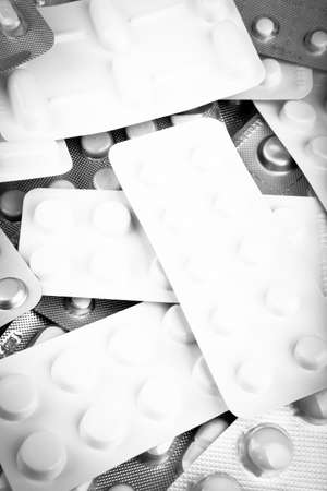 packs of pillsの写真素材