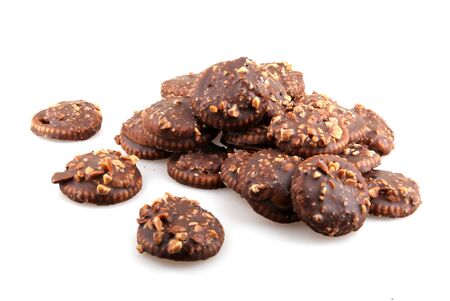 chocolate biscuitsの写真素材