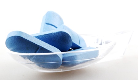 pills and capsules.の写真素材