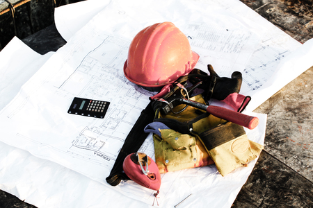 House Construction Siteの写真素材