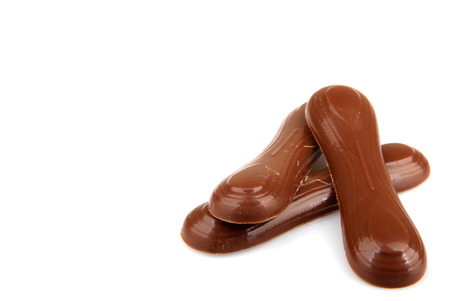 Chocolate Isolated On Whiteの写真素材