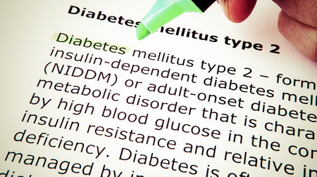 Diabetes mellitus type の写真素材
