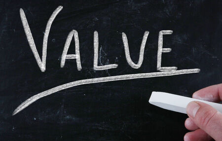 valueの写真素材