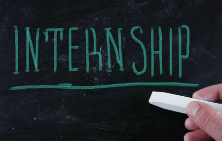 internshipの写真素材