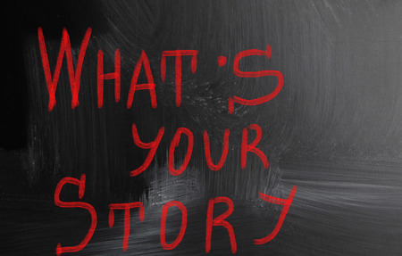 what's your storyの写真素材