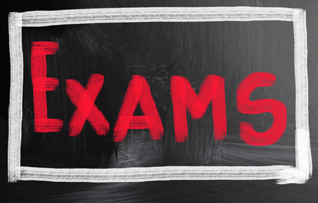 exams conceptの写真素材