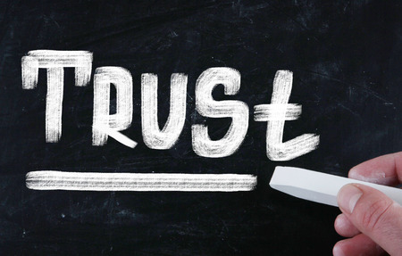 trust conceptの写真素材
