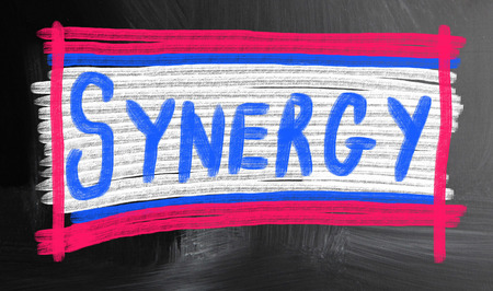 synergy conceptの写真素材