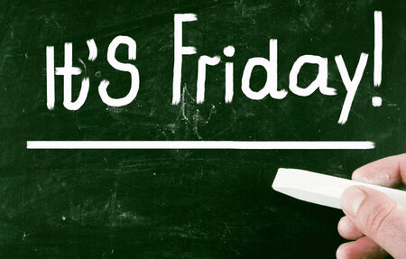 it's friday conceptの写真素材