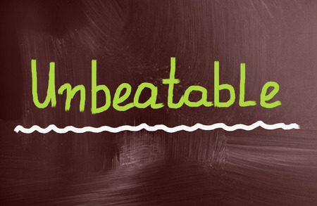 unbeatable conceptの写真素材