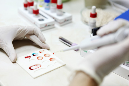 Blood test.