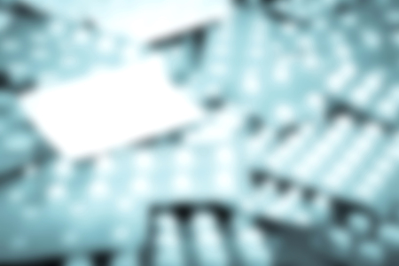 Blurred abstract background of medicine pills