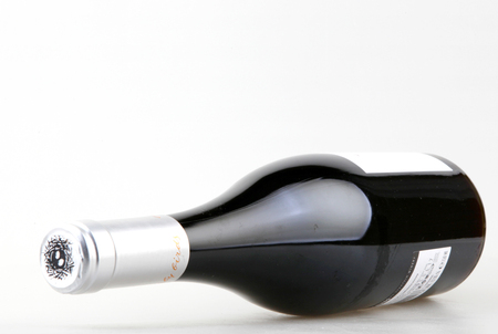 Pomorie, Bulgaria - November 05, 2017: Bottle Of Early Birds Merlot Red Wine From Thracian Lowland - Isolated On White.のeditorial素材