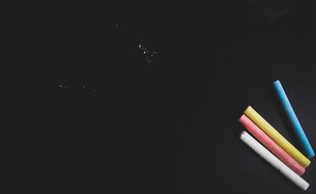 Blank blackboard texture.の写真素材