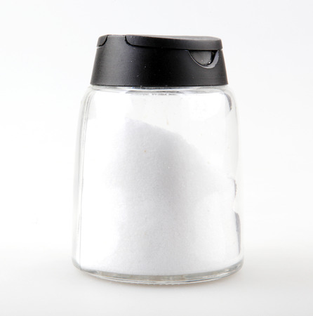 Salt Shaker Isolated On White Backgroundの写真素材