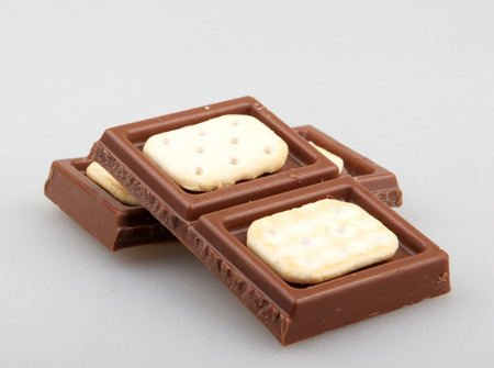 AYTOS, BULGARIA - JUNE 13, 2016: Milka TUC Sandwich chocolate. Milka is a traditional brand of...