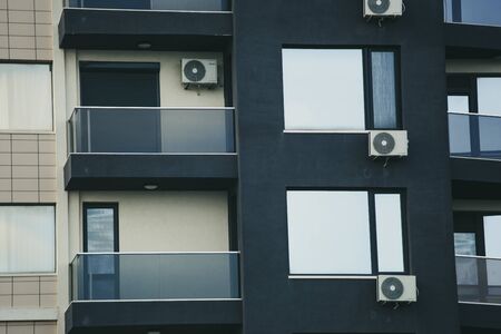 Modern Architecture In Pomorie, Bulgaria.の写真素材